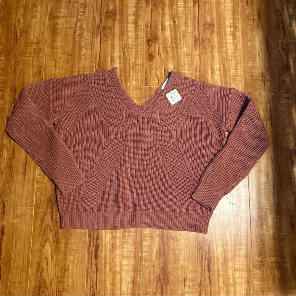 Poof Apparel Knit Sweater